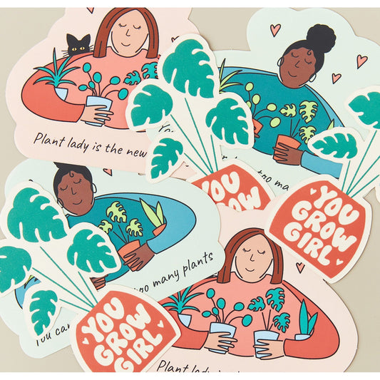 Sticker 'Plant Lady'