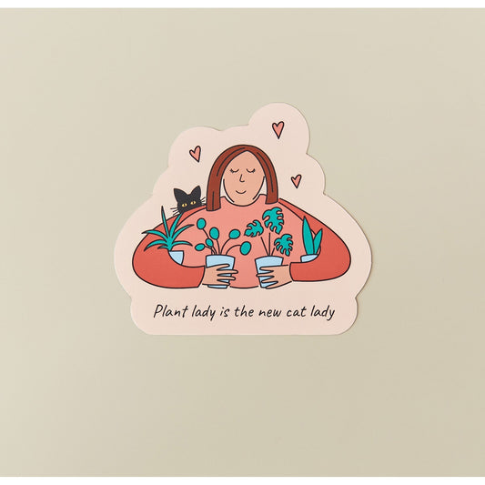Sticker 'Plant Lady'